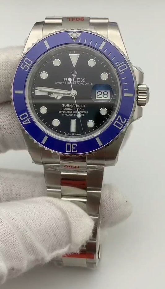 Submariner Ghiera Blu