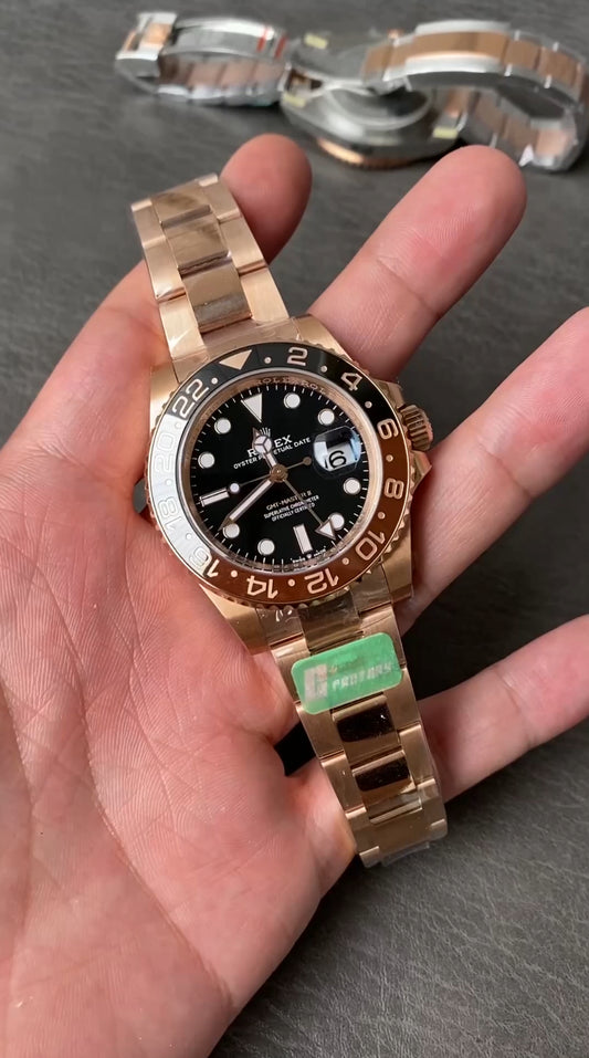 Gmt master II Oro Rosa