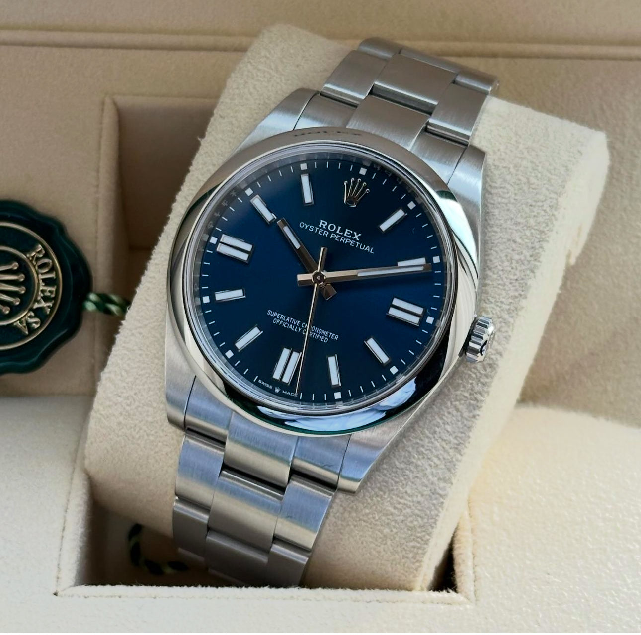 Oyster Perpetual Blu