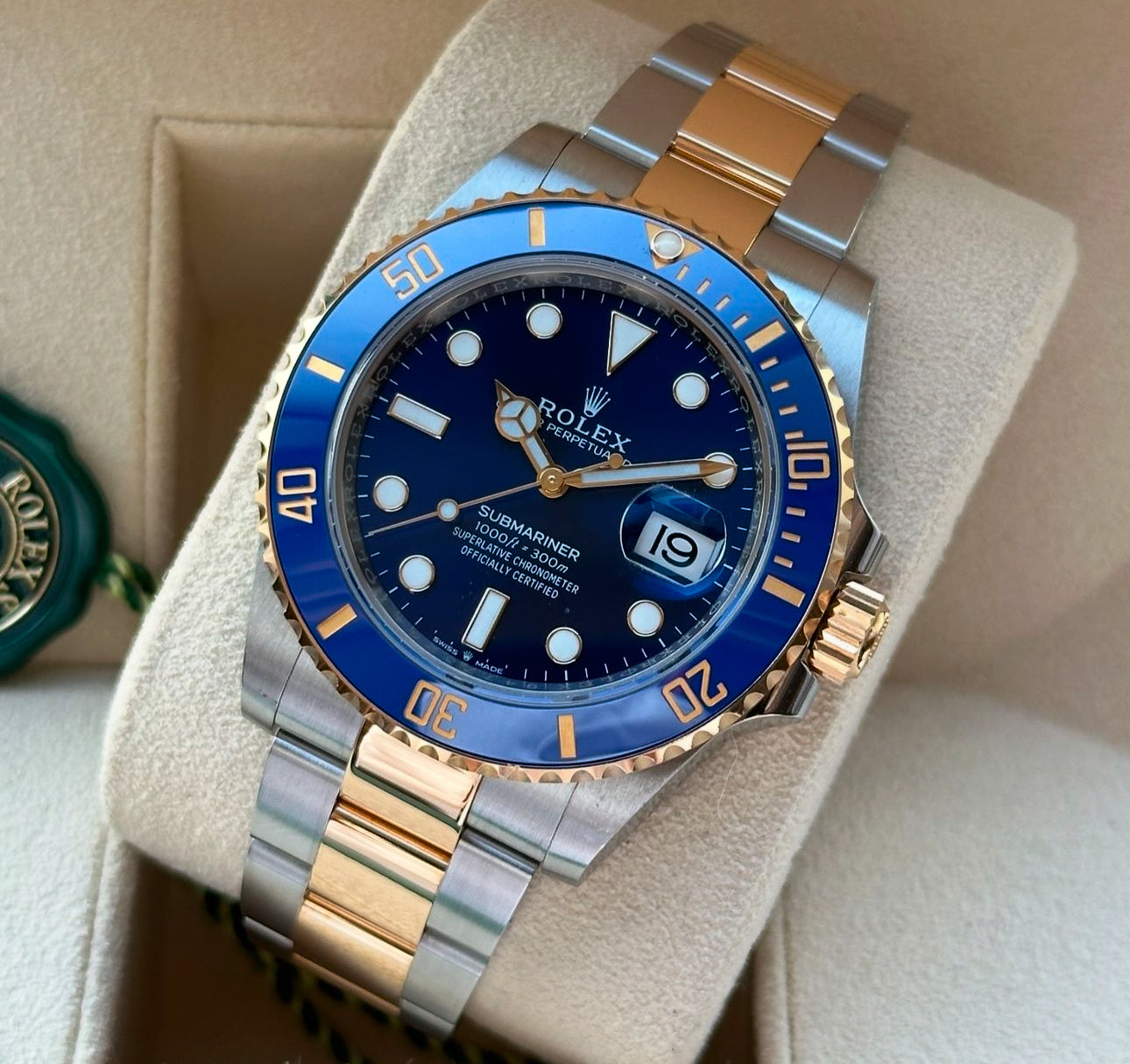 Submariner Acciaio e Oro Blu