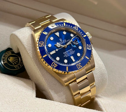 Submariner Oro Quadrante Blu