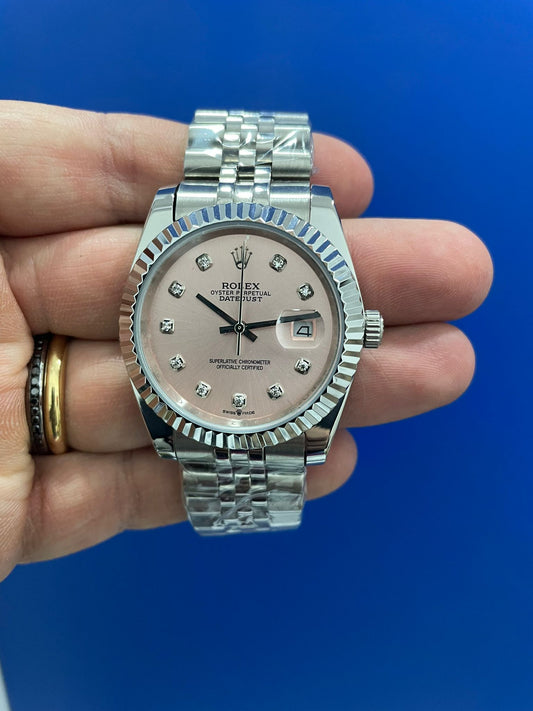 Datejust Rosa Cipria Diamantato