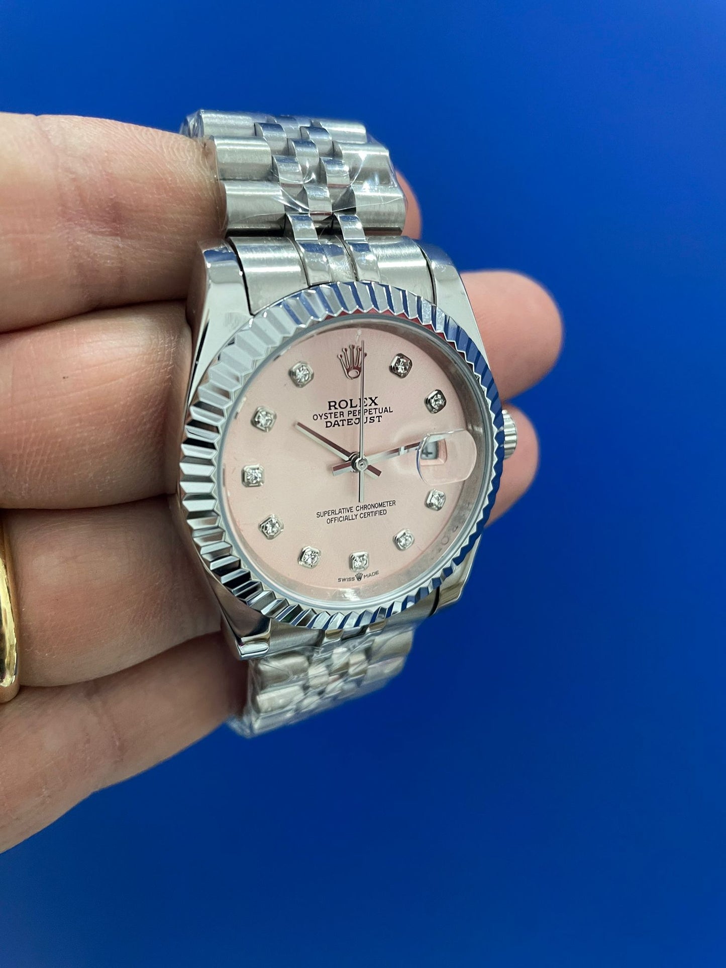 Datejust Rosa Cipria Diamantato