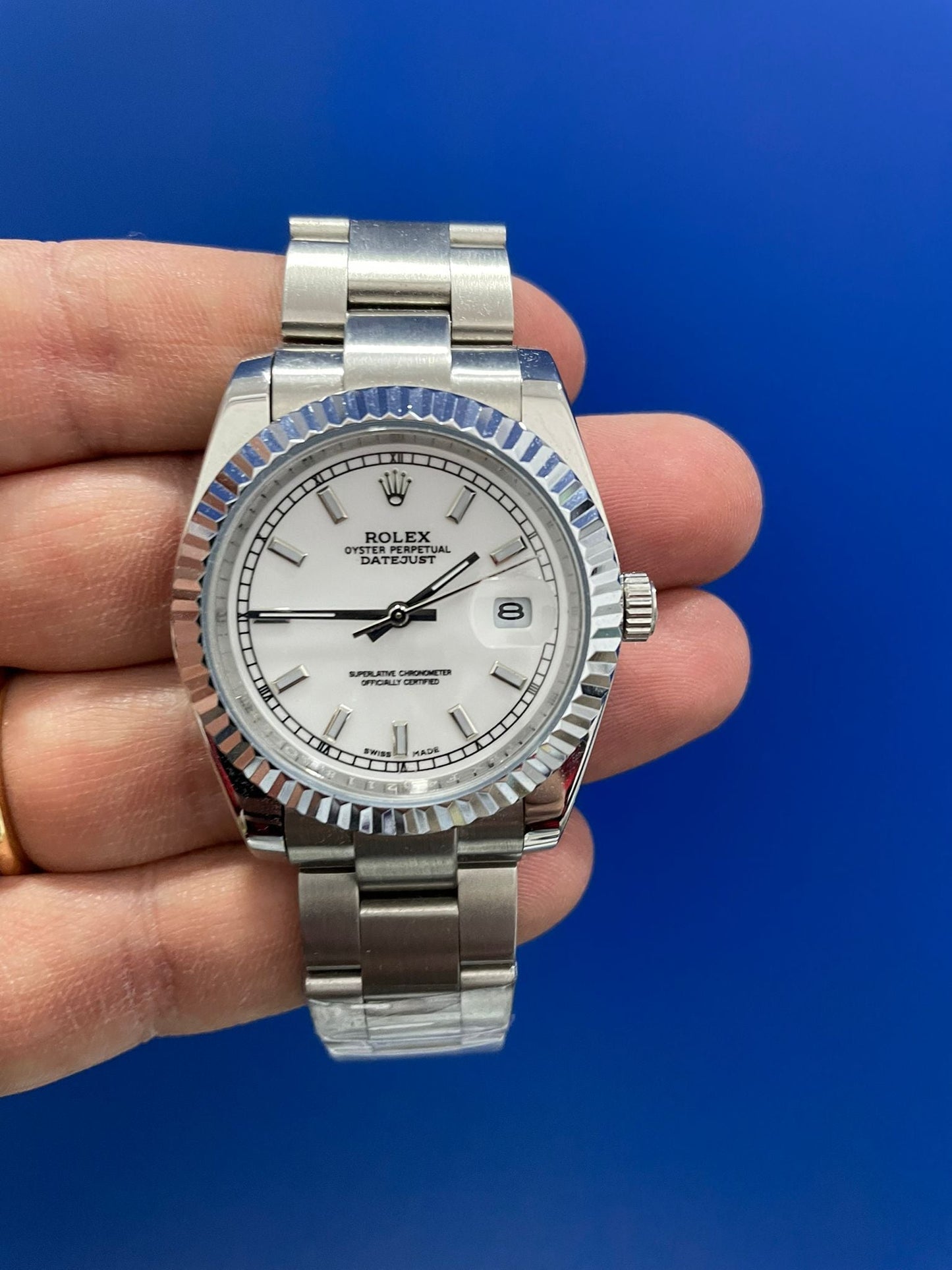 Datejust Bianco Oyster