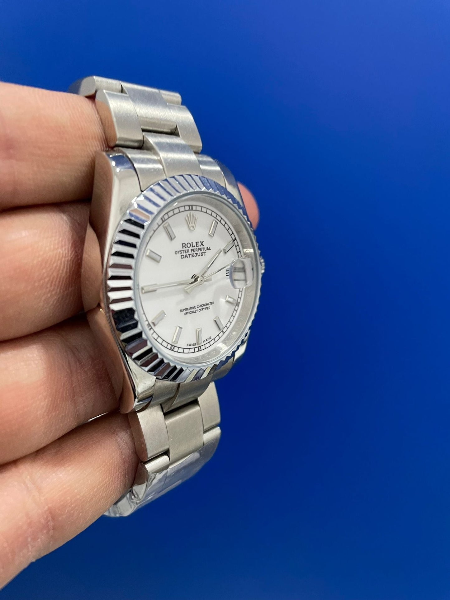 Datejust Bianco Oyster