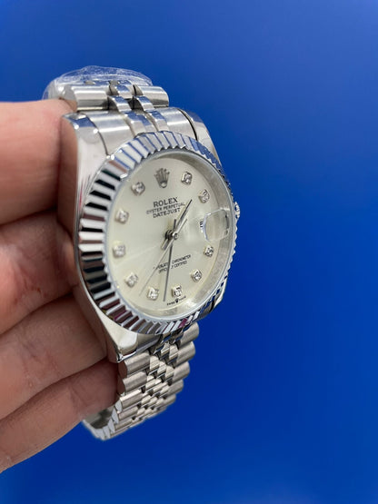 Datejust Grigio Diamantato