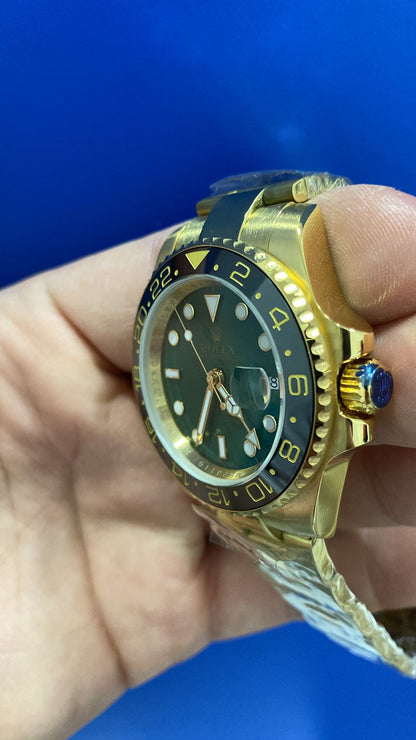 Gmt Master II Oro Verde