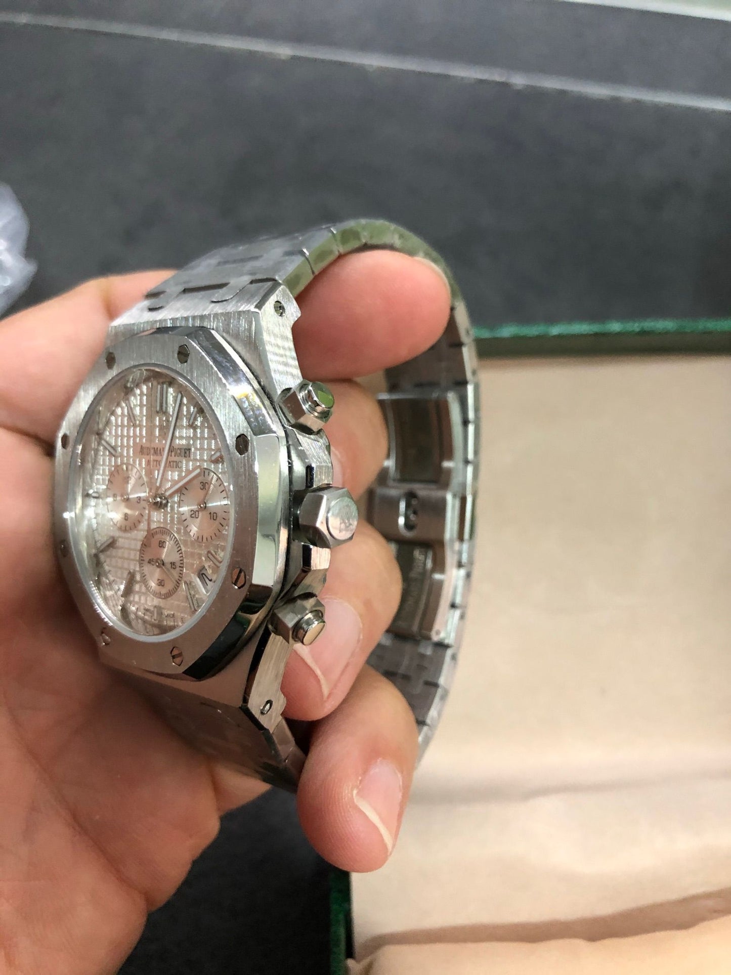 Audemars Piguet Crono Argento