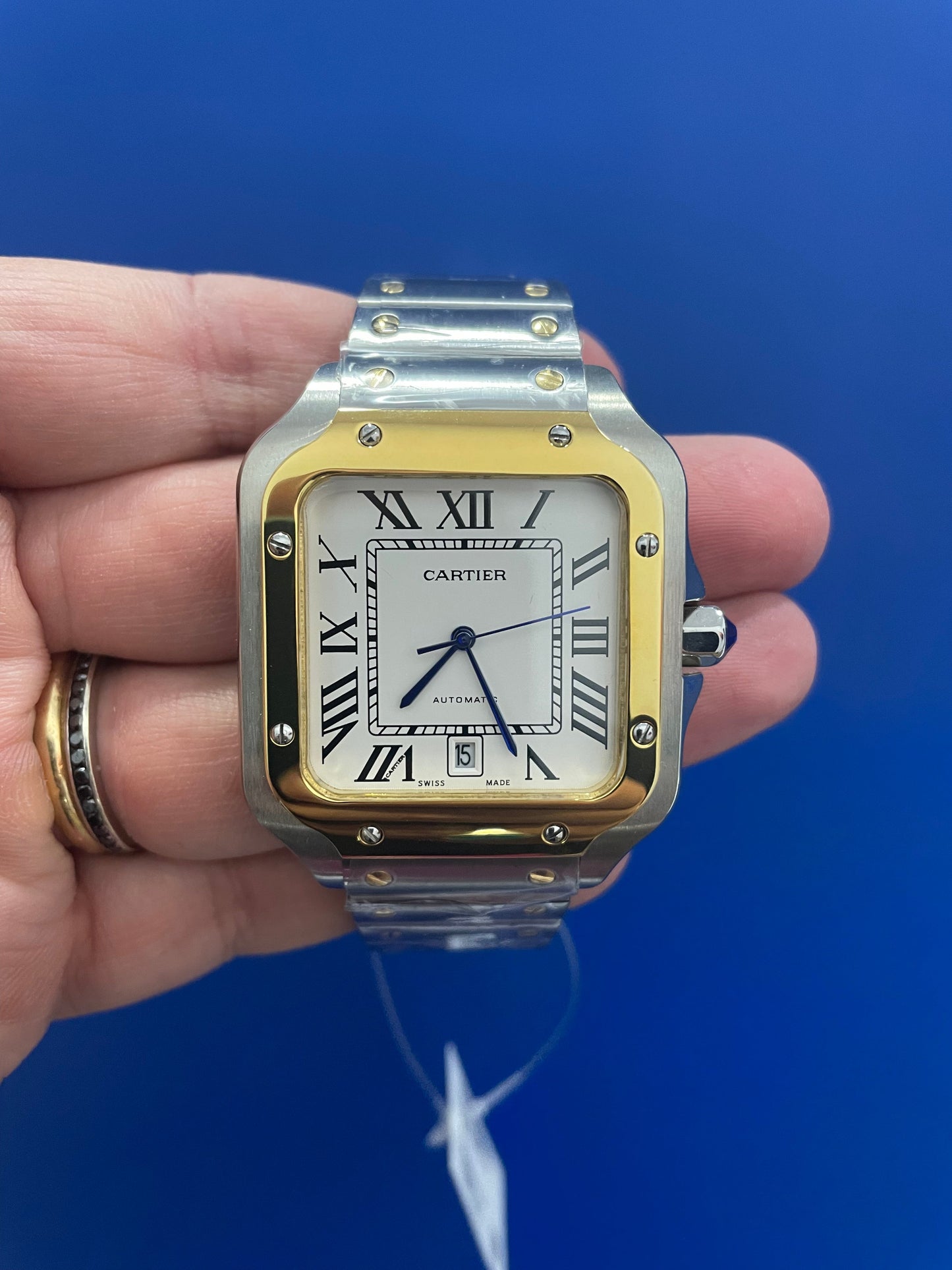 Cartier Santos Bicolore Bianco